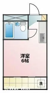 サンライフ堂坂 A【302号室】の間取り