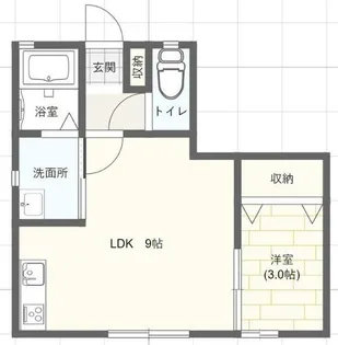 コンフォート宇佐崎【1階】の間取り
