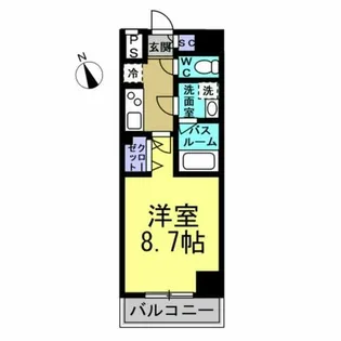 コントレイルりんくう常滑【1階】の間取り