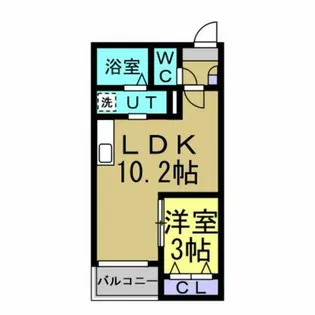 Jack sakaeⅠ【1階】の間取り