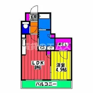 La・Glycine【4階】の間取り