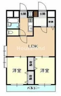 ふぁみーゆ吹屋町【2階】の間取り