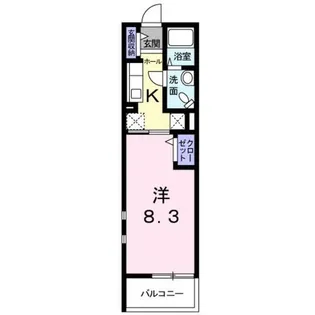 グラン アルカンシェル【3階】の間取り