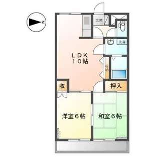 メゾン・ド・ファミーユ【2階】の間取り
