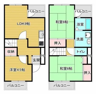 メゾン・リベルテ【3階】の間取り