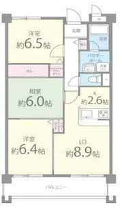 グランドゥール光明池【1階】の間取り