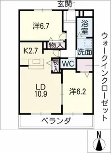 HEIWAKOEN泰山館【3階】の間取り