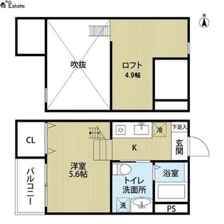 M’s tomorrow【1階】の間取り