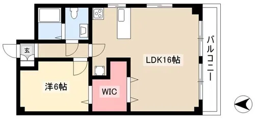 藤が丘パレス【4階】の間取り