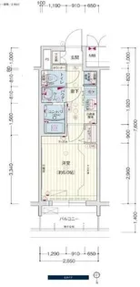 プレサンスNAGOYAシティオ【10階】の間取り