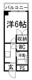 メゾンマキシム【203号室】の間取り