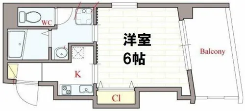 FROST【3階】の間取り