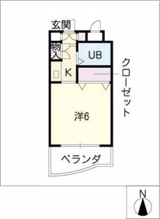 ジョイフル尼ケ坂【4階】の間取り