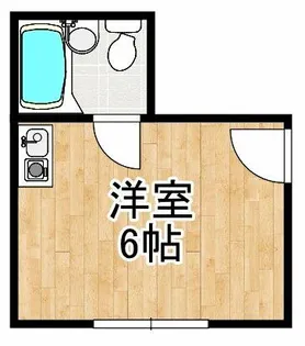 コーポ汐ノ宮C棟【1階】の間取り
