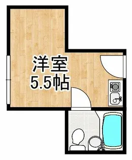 コーポ汐ノ宮C棟【3階】の間取り