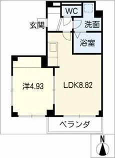 Blue Square【2階】の間取り