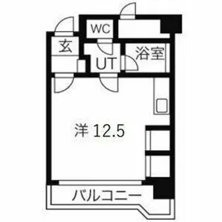 サンプラザ金山【10階】の間取り