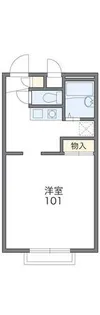レオパレス加古川EAST【202号室】の間取り