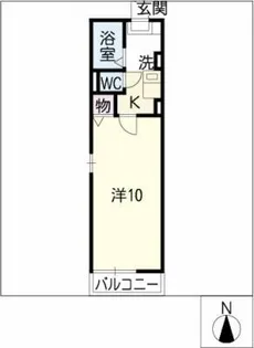 Mグラヴィス【2階】の間取り
