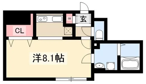 Branche御器所【3階】の間取り