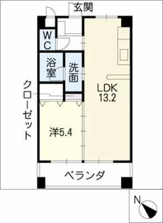 プライムガーデン【3階】の間取り