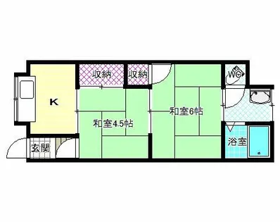 金剛荘【1階】の間取り