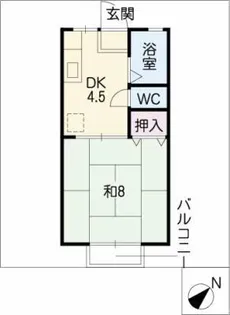 グリーンサテライト【2階】の間取り