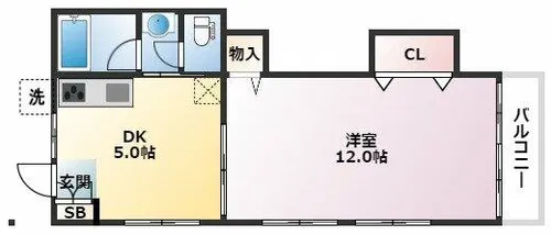 サニーヴィラ【305号室】の間取り