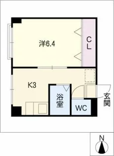 ニシオビル【2階】の間取り