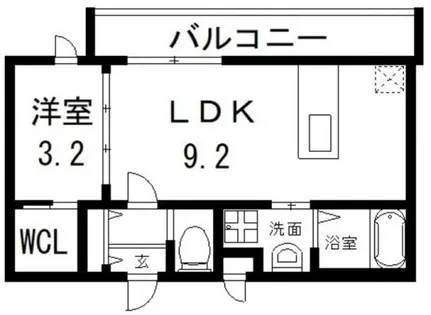 GrandPaseo north(グランパセオ ノース)【2階】の間取り