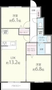 アルミック山荘【1階】の間取り
