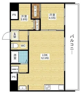 Laughter【2階】の間取り