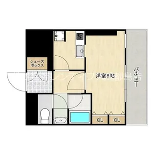 Etude桜ノ宮【10階】の間取り