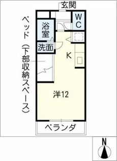 Rah(ラー)【2階】の間取り