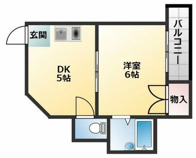 リテシュロット【4階】の間取り