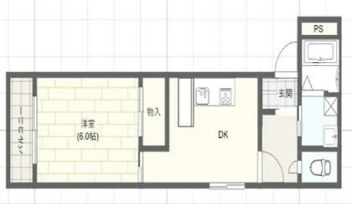 ドルミ西村【2階】の間取り