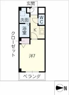 葵ハイツ【3階】の間取り