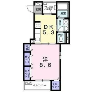 ポレーロ・トーリ【2階】の間取り