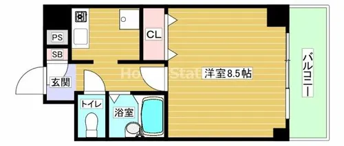 アーバネックス野田【7階】の間取り