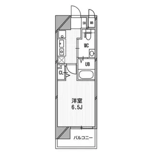 1Kの間取り画像