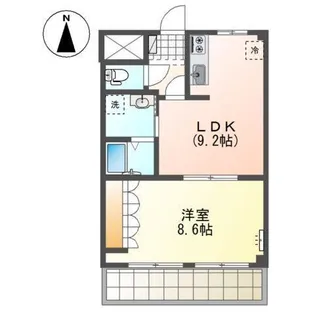 グランソーレ【1階】の間取り