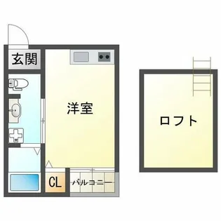 スムーノ垂水山手【2階】の間取り