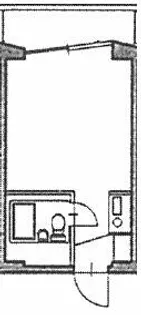 プレスイン日比野【4階】の間取り