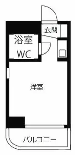 プレスイン日比野【2階】の間取り