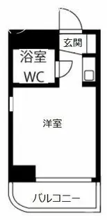 プレスイン日比野【2階】の間取り