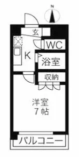 エクセルシオール金山 別階ご紹介可能【2階】の間取り