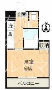 VIVIAN尾頭橋【6階】の間取り