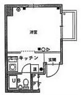 プレスイン名駅南【3C号室】の間取り