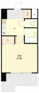 パークフラッツ金山【3階】の間取り