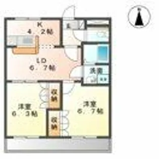 シンフォニー(Symphony)【1階】の間取り